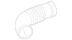 2730902782 - Engine: Intake Pipe for Mercedes-Benz Image