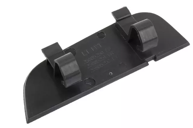 Ebony Front Driver Side Door Armrest Front Finish Cover - GM (25885250)