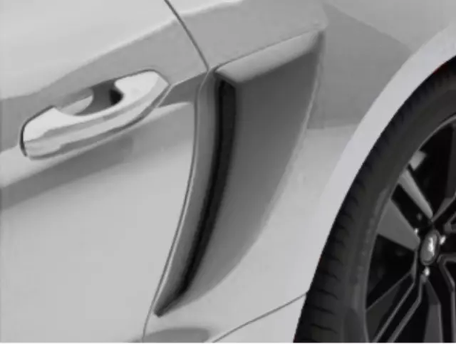 Exterior Trim, Side Quarter Scoops - Ford (VHR3Z-63279D36-AA)