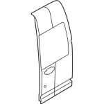 AT1Z6140010B - Body: Door Shell for Ford: Transit Connect Image