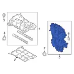 PV4Z6637A - Engine: Engine Timing Cover for Ford: Bronco Sport, Escape Image