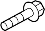 371205X00A - Suspension: Drive Shaft Assembly Bolt for Infiniti Image
