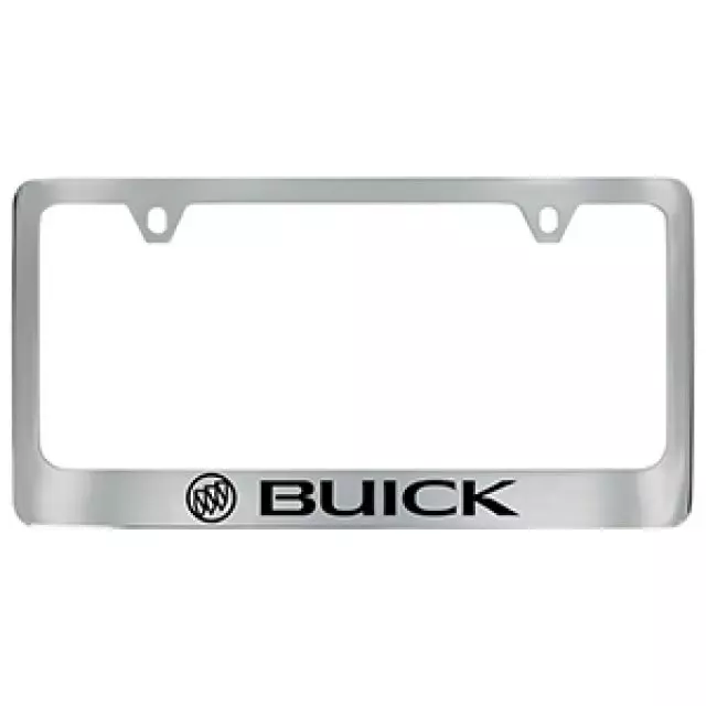19302640 - Exterior: License Plate Frame, Chrome for Buick: Cascada, Enclave, Encore, Encore GX, Envision, LaCrosse, Regal, Regal Sportback, Regal TourX, Verano Image