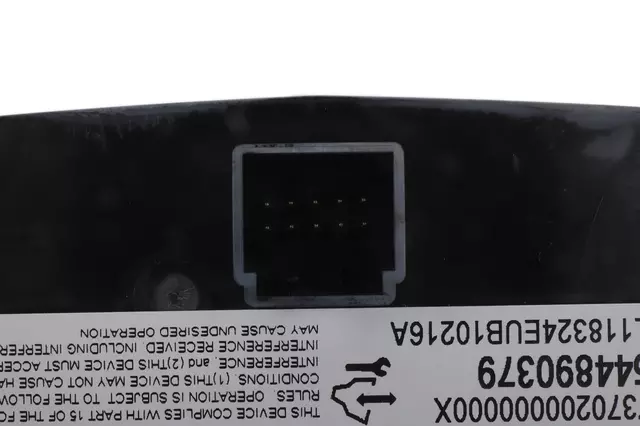 Acdelco™ HVAC Temperature Control Panel - GM (1576013)