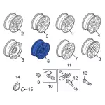 ML3Z1007BA - Suspension: Wheel, Alloy for Ford: F-150 Image