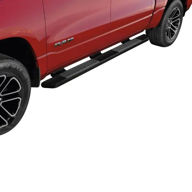 82215301AC - Exterior Accessories: Cab Length Painted Running Boards, Crew Cab, Matte Black for Mopar Image