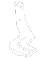 2128311000 - Heating and Ventilation: Air Duct for Mercedes-Benz Image