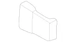 39871751 - Radiator: Rubber Seal for Mercedes-Benz Image