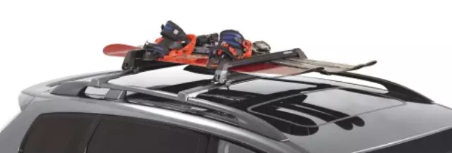 2010-2013 Subaru Legacy Forester SKI SNOWBOARD CARRIER Genuine OEM BRAND NEW - Subaru (E361SAG500)