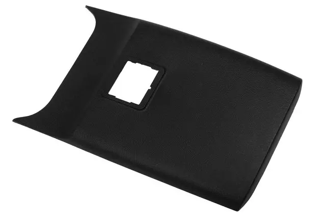 Jet Black Front Floor Console Rear Trim Panel - GM (23199813)