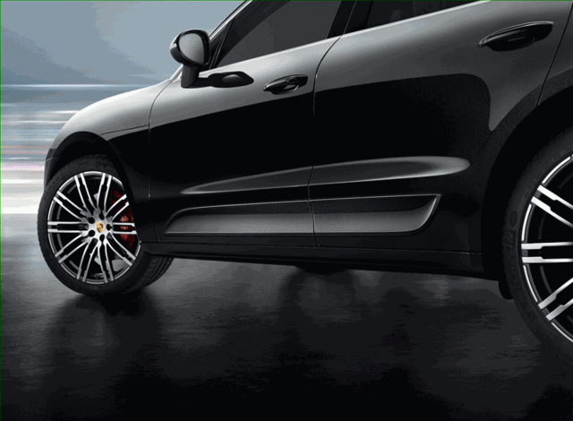 95B04480202 - Exterior: Sideblades - Carbon for Porsche: Macan Image