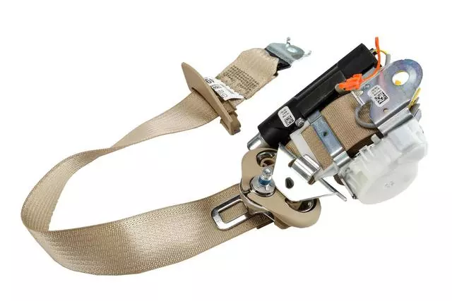 19260183 - Electrical: Belt &amp; Retractor for Cadillac: Escalade, Escalade ESV, Escalade EXT | Chevrolet: Avalanche, Silverado 1500, Suburban 1500, Suburban 2500, Tahoe | GMC: Sierra 1500, Yukon, Yukon XL 1500, Yukon XL 2500 Image