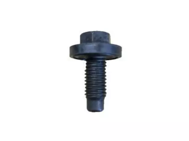 D6TZ6730A - Engine: Engine Oil Drain Plug for Ford: Bronco, Country Squire, E-150 Econoline, E-150 Econoline Club Wagon, E-250 Econoline, E-250 Econoline Club Wagon, E-350 Econoline, E-350 Econoline Club Wagon, Explorer, F-150, F-250, F-350, F-Super Duty, LTD, LTD Crown Victoria, Mustang, Thunderbird | Lincoln: Continental, Mark VII, Town Car | Mercury: Capri, Colony Park, Cougar, Grand Marquis, Mountaineer Image
