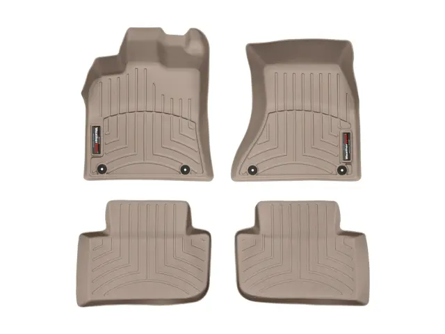 4523013 - Accessories: Front &amp; Rear Tan FloorLiner™ DigitalFit® for WeatherTech Image
