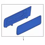 7L1Z7829700E - Body: Quarter Glass for Ford: Expedition Image