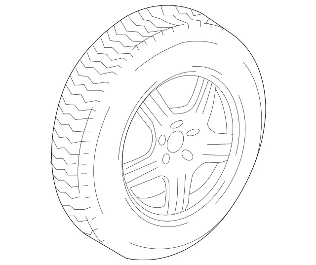 1674000300 - Wheels: Disk Wheel for Mercedes-Benz: GL320, GL350, GL450, GL550, GL63 AMG, GLE300d, GLE350, GLE400, GLE43 AMG, GLE450, GLE450 AMG, GLE450e, GLE53 AMG, GLE550e, GLE580, GLE63 AMG, GLE63 AMG S, GLS350d, GLS450, GLS550, GLS580, GLS63 AMG, Maybach GLS600, ML250, ML350, ML400, ML550, ML63 AMG Image image
