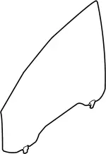 80300ZQ10A - Body: Door Glass for INFINITI: QX56 Image