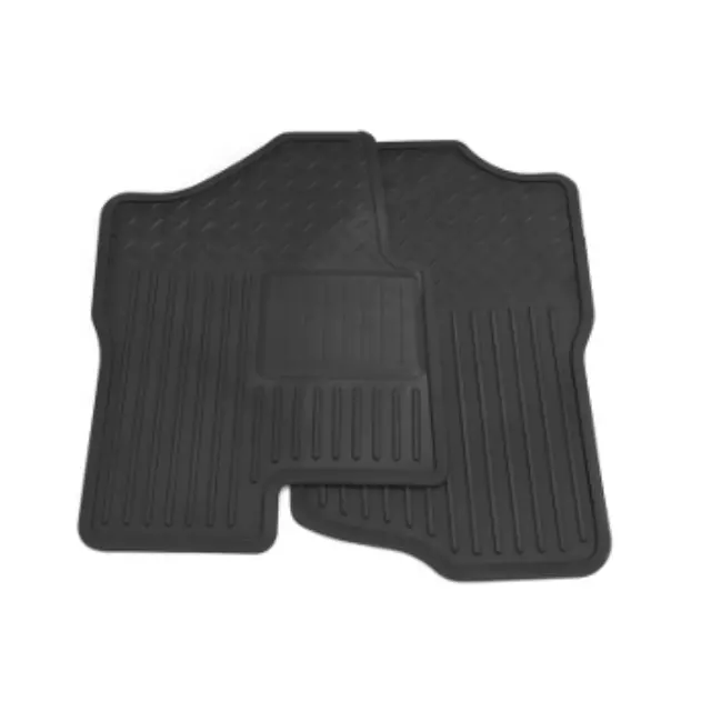 19257171 - Interior: Floor Mats, Front Vinyl Replacement for Chevrolet: Silverado 1500, Silverado 1500 Classic, Silverado 1500 HD Classic, Silverado 2500 HD, Silverado 2500 HD Classic, Silverado 3500 Classic, Silverado 3500 HD | GMC: Sierra 1500, Sierra 1500 Classic, Sierra 1500 HD Classic, Sierra 2500 HD, Sierra 2500 HD Classic, Sierra 3500 Classic, Sierra 3500 HD Image