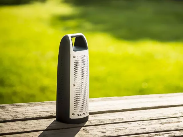 VHL3Z18808A - Electronics: Audio, Portable Bluetooth Speaker for Ford: C-Max, E-150, E-250, E-350 Super Duty, E-450 Super Duty, EcoSport, Edge, Escape, Expedition, Explorer, Explorer Sport Trac, F-150, F-250 Super Duty, F-350 Super Duty, F-450 Super Duty, F-550 Super Duty, Fiesta, Flex, Focus, Fusion, Mustang, Ranger, Taurus, Taurus X, Transit Connect, Transit-150, Transit-250, Transit-350, Transit-350 HD | Lincoln: Aviator, Continental, Corsair, Mark LT, MKC, MKS, MKT, MKX, MKZ, Nautilus, Navigator, Town Car Image