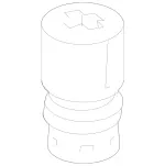 2183210406 - Springs, Suspension and Hydraulic Components: Auxiliary Spring for Mercedes-Benz Image