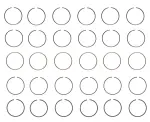 M40056040 - : Engine Piston Ring Set for Enginetech Image