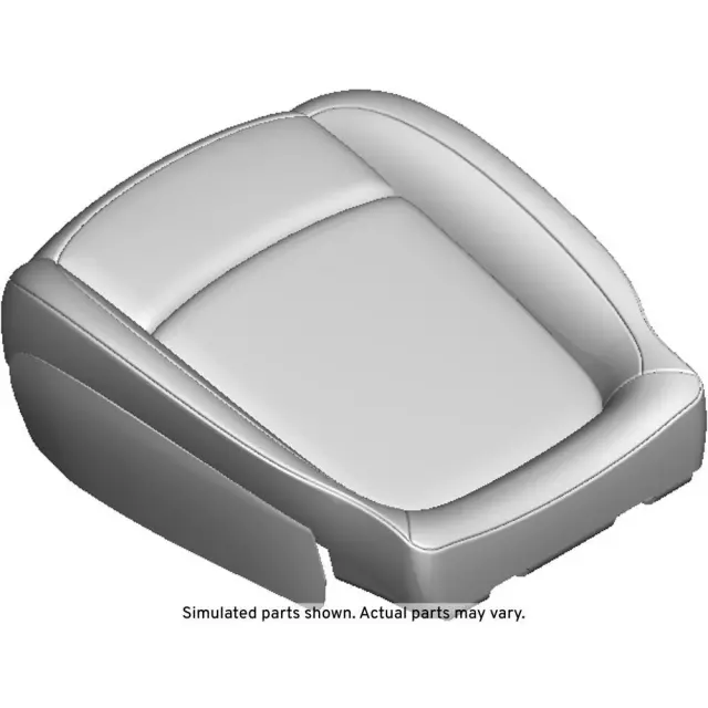 42506361 - : Jet Black Passenger Seat Cushion Cover for Chevrolet: Trax Image