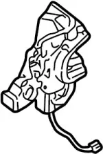 82502AR000 - Body: Lock for Infiniti Image