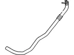6W4Z3A713AB - Steering: Upper Return Hose for Ford: Thunderbird | Lincoln: LS Image
