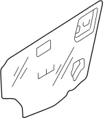 808602Y910 - : Water Deflector for Infiniti Image