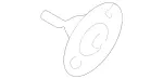 2036100036 - Body: Bracket for Mercedes-Benz Image