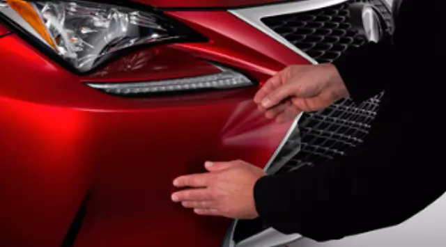 PT90724194 - Exterior: Paint Protection Film, Front Bumper for Lexus: RC300, RC350 Image