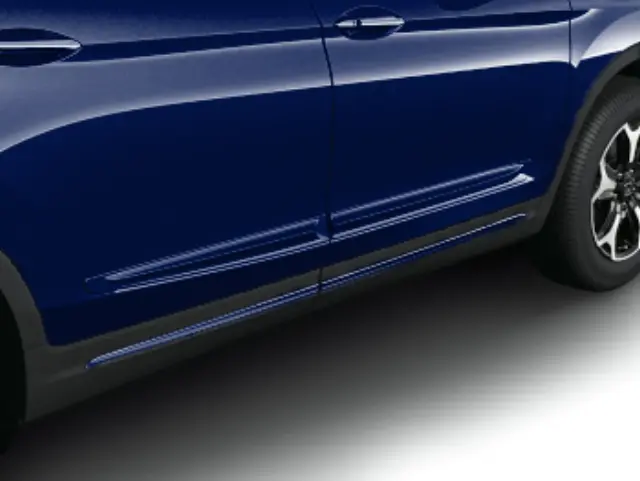 8P05T90160 - Exterior: 2023-2025 Honda Pilot - Body Side Moldings - Obsidian Blue Pearl for Honda: Pilot Image