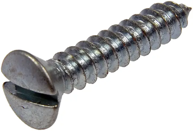 355050 - Emission Systems: Sheet Metal Screw-Slotted Oval Head- No. 8 x 7/8 In. for Dorman Image
