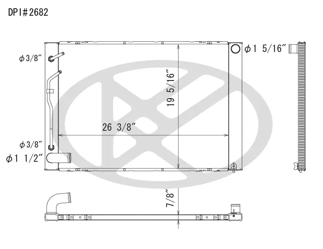 A2682 - Cooling Systems: Koyorad Radiator for Koyo Image
