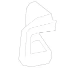 2177230100 - Body: Lock Bezel for Mercedes-Benz Image