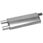 18104 - : SoundFX Universal Universal Exhaust Muffler 2.25" Inlet (ID) 2" Outlet (ID) for Walker Exhaust Image