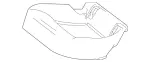 2189200150 - : Padding, Rear Seat Cushion for Mercedes-Benz Image