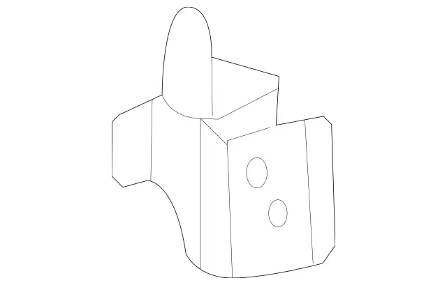 89888678 - Body: Windshield Pillar Trim Clip for Mercedes-Benz Image