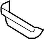 27840EH11A - Body: Nozzle for INFINITI: M35, M45 Image