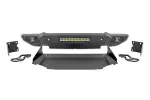 10808ATH - Body: Front Bumper w/Skid Plate &amp; Tow Hooks for Rough Country Image