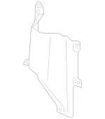 2306460831 - Rear End: Console for Mercedes-Benz Image