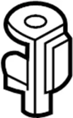 214455DA0A - : Radiator Assembly Pin for INFINITI: QX30 Image