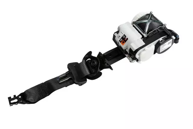 Part# 84488940 Black Passenger Seat Belt with Retractor and Pre-Tensioner - GM (84488940)