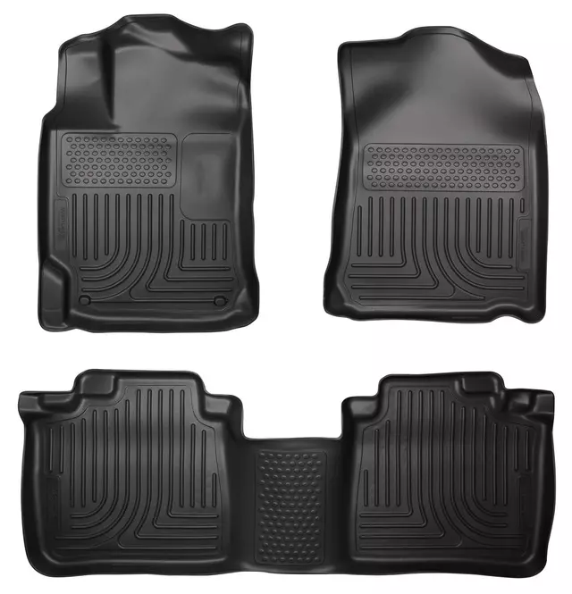 98541 - : Weatherbeater - Front &amp; 2nd Seat Floor Liners for Husky Liners Image