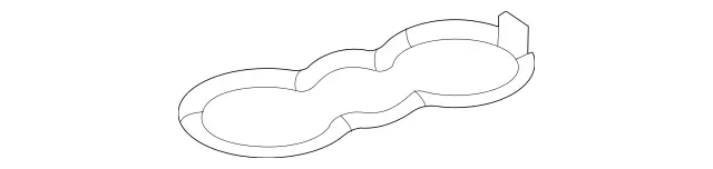 247689210064 - Folding Seat: Insert, Stowage Cmprt for Mercedes-Benz: EQB 250+, EQB 300, EQB 350, GLB250, GLB35 AMG Image