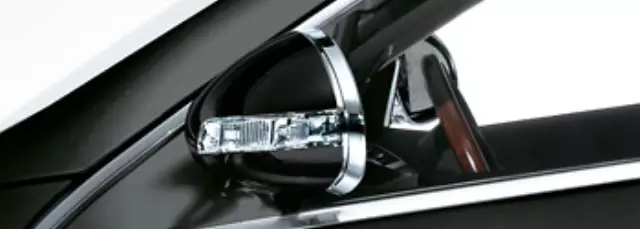 Chrome Exterior Mirror Surrounds - Mercedes-Benz (6-6-88-1241)