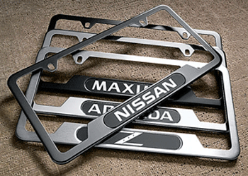 999MB2Q001SA - Exterior: License Plate Frame for Nissan: Armada Image