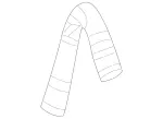 1665007875 - Radiator: Coolant Hose for Mercedes-Benz: GLE550e Image
