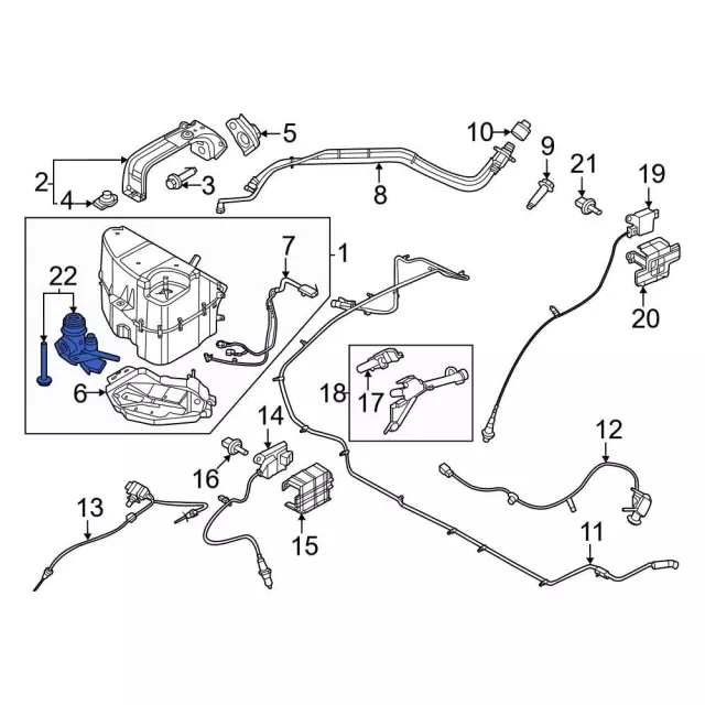 PU5Z5L227B - Unclassified: Fuel Pump for Ford: F-250 Super Duty, F-350 Super Duty, F-450 Super Duty, F-550 Super Duty Image