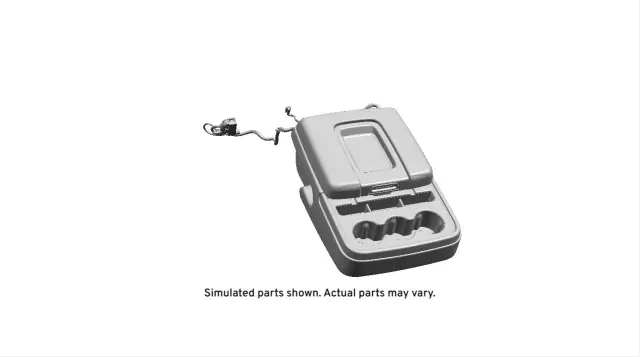 84036812 - Body: Seat Armrest for Chevrolet: Silverado 1500, Silverado 2500 HD, Silverado 3500 HD | GMC: Sierra 1500, Sierra 2500 HD, Sierra 3500 HD Image